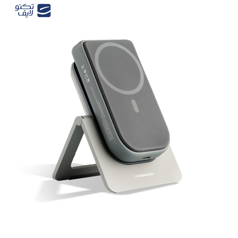 پاوربانک پاورولوجی مدل MAFSAFE COMBO PPBCHA21GY ظرفیت 10000 میلی آمپر ساعت پاوربانک پاورولوجی مدل MAFSAFE COMBO PPBCHA21GY ظرفیت 10000 میلی آمپر ساعت