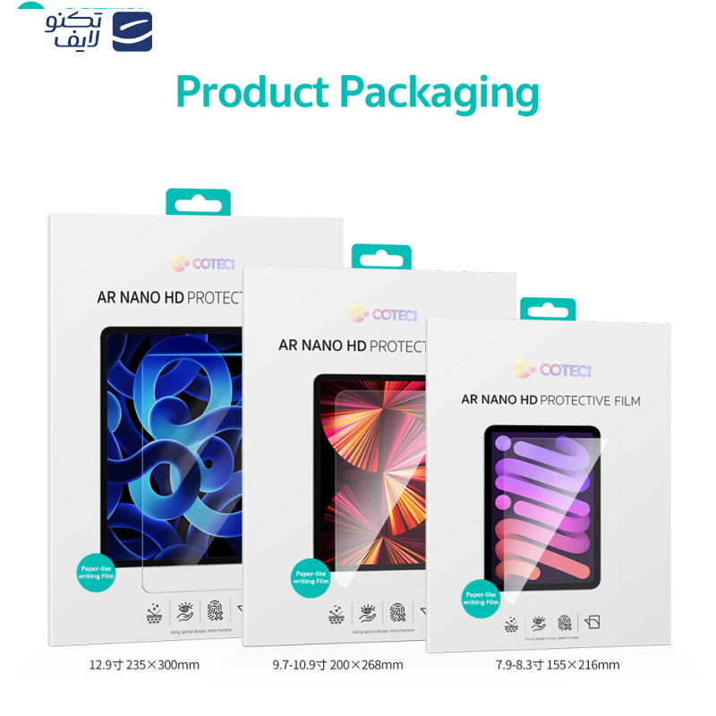 محافظ صفحه نمایش کوتتسی مدل 65018 مناسب برای تبلت اپل 10.9 اینچ iPad 10 (2022) محافظ صفحه نمایش کوتتسی مدل 65018 مناسب برای تبلت اپل 10.9 اینچ iPad 10 (2022)