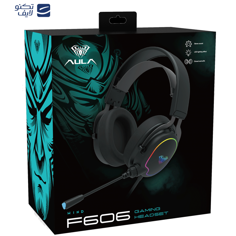 هدفون مخصوص بازی آئولا مدل F606 هدفون مخصوص بازی آئولا مدل F606