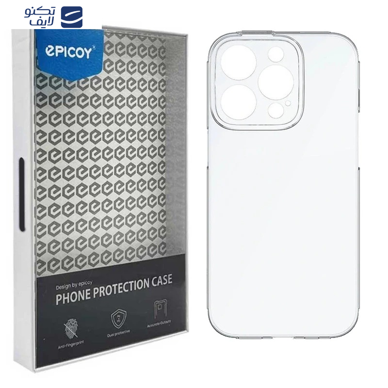 کاور اپیکوی مدل Transparent Clear مناسب برای گوشی موبایل اپل iPhone 16 Pro کاور اپیکوی مدل Transparent Clear مناسب برای گوشی موبایل اپل iPhone 16 Pro