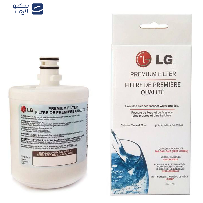 فیلتر تصفیه آب یخچال و فریزر الجی مدل 5231J فیلتر تصفیه آب یخچال و فریزر الجی مدل 5231J