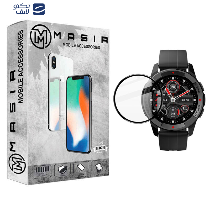 محافظ صفحه نمایش نانو مسیر مدل WCH-M مناسب برای ساعت هوشمند میبرو X1 محافظ صفحه نمایش نانو مسیر مدل WCH-M مناسب برای ساعت هوشمند میبرو X1