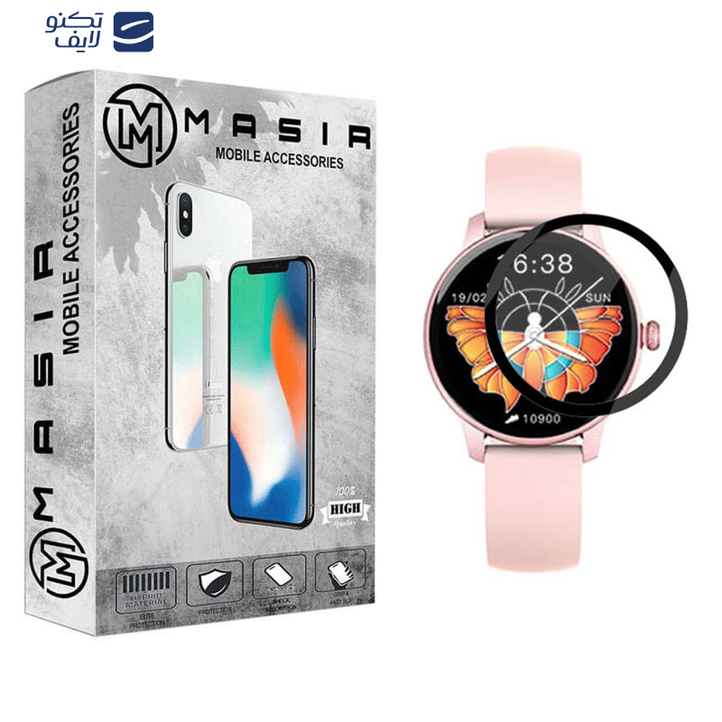 محافظ صفحه نمایش نانو مسیر مدل WCH-M مناسب برای ساعت هوشمند شیائومی Imilab W11 محافظ صفحه نمایش نانو مسیر مدل WCH-M مناسب برای ساعت هوشمند شیائومی Imilab W11