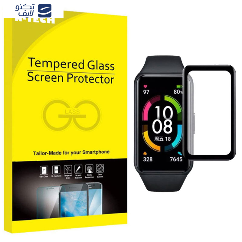 محافظ صفحه نمایش نانو انتک مدل WTCH-N مناسب برای ساعت هوشمند آنر Band 6 محافظ صفحه نمایش نانو انتک مدل WTCH-N مناسب برای ساعت هوشمند آنر Band 6