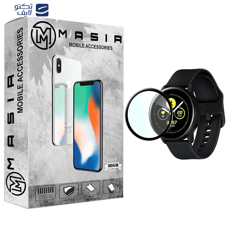 محافظ صفحه نمایش نانو مسیر مدل WH-M مناسب برای ساعت هوشمند سامسونگ Galaxy Watch Active 40 mm محافظ صفحه نمایش نانو مسیر مدل WH-M مناسب برای ساعت هوشمند سامسونگ Galaxy Watch Active 40 mm