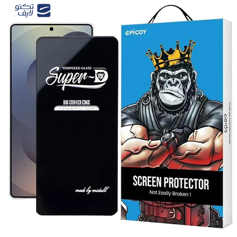 محافظ صفحه نمایش اپیکوی مدل Super 5D مناسب برای گوشی موبایل سامسونگ Galaxy S25 Ultra محافظ صفحه نمایش اپیکوی مدل Super 5D مناسب برای گوشی موبایل سامسونگ Galaxy S25 Ultra