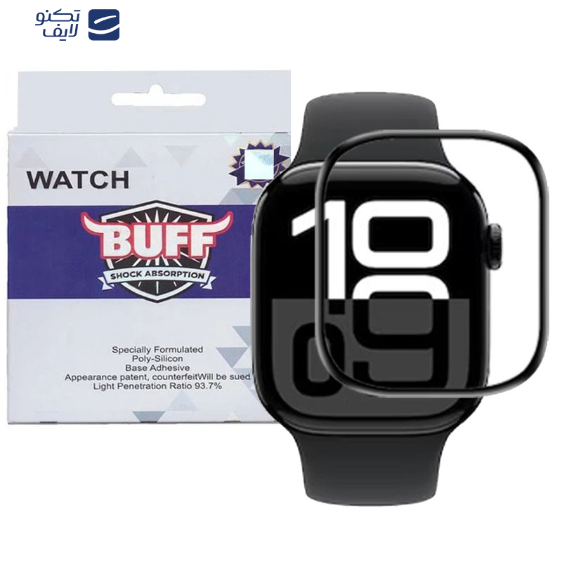 محافظ صفحه نمایش بوف مدل FullGlue مناسب برای اپل واچ سری 10 سایز 46 میلی متری محافظ صفحه نمایش بوف مدل FullGlue مناسب برای اپل واچ سری 10 سایز 46 میلی متری
