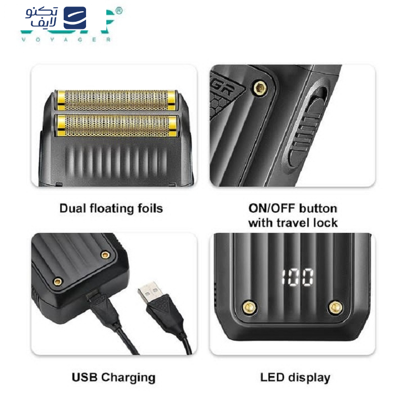 ست ماشین اصلاح موی صورت و بدن وی جی ار مدل v-363 ست ماشین اصلاح موی صورت و بدن وی جی ار مدل v-363