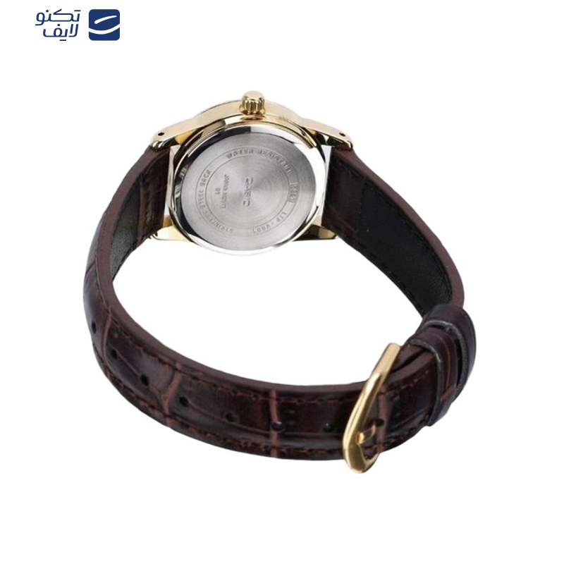 ساعت مچی عقربه ای زنانه کاسیو مدل LTP-V001GL-1BUDF ساعت مچی عقربه ای زنانه کاسیو مدل LTP-V001GL-1BUDF