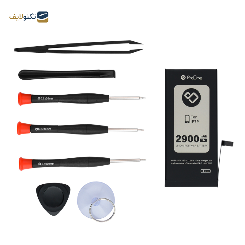 باتری موبایل پرووان مدل IP7P ظرفیت 2900 میلی آمپر ساعت مناسب برای گوشی موبایل اپل iPhone 7 Plus باتری موبایل پرووان مدل IP7P ظرفیت 2900 میلی آمپر ساعت مناسب برای گوشی موبایل اپل iPhone 7 Plus