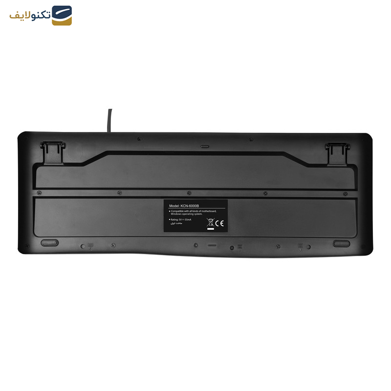 کیبورد فاطر مدل KCN-6000B کیبورد فاطر مدل KCN-6000B