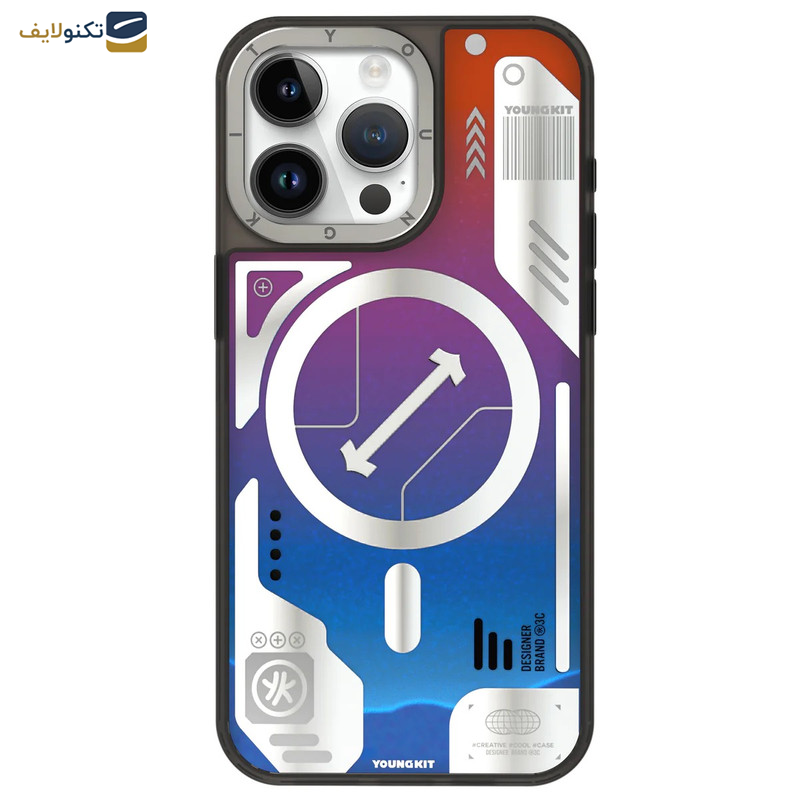 کاور یانگ کیت مدل آکواریومی شاین آبی مناسب برای گوشی موبایل اپل Iphone15promax کاور یانگ کیت مدل آکواریومی شاین آبی مناسب برای گوشی موبایل اپل Iphone15promax