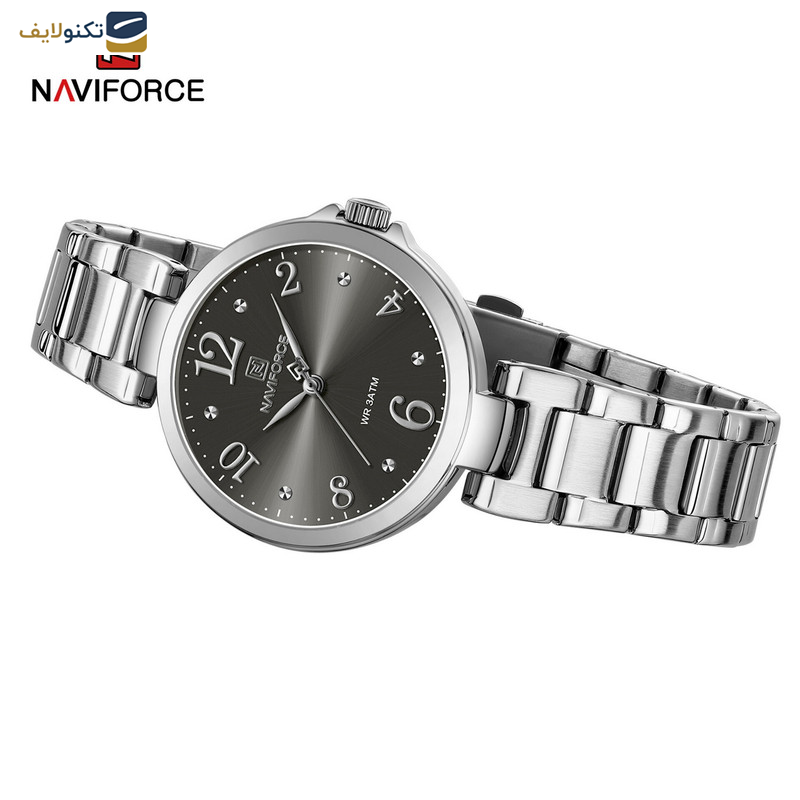 ساعت مچی عقربه ای زنانه نیوی فورس مدل NF5031 BSS ساعت مچی عقربه ای زنانه نیوی فورس مدل NF5031 BSS