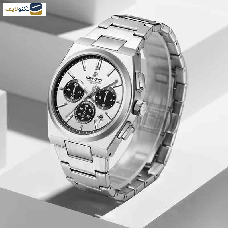 ساعت مچی عقربهای مردانه نیوی فورس مدل NF8048 SWS ساعت مچی عقربهای مردانه نیوی فورس مدل NF8048 SWS
