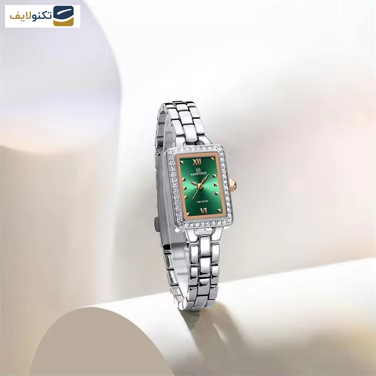 ساعت مچی عقربه ای زنانه نیوی فورس مدل NF5043SGNS ساعت مچی عقربه ای زنانه نیوی فورس مدل NF5043SGNS