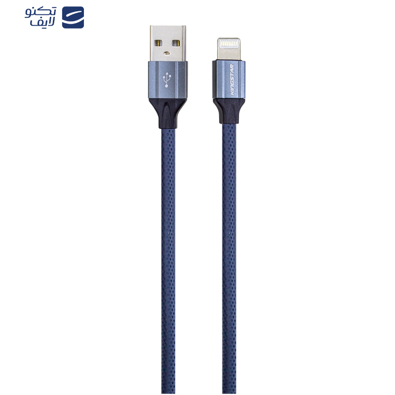کابل تبدیل USB به لایتنینگ کینگ استار مدل K20i طول 2 متر کابل تبدیل USB به لایتنینگ کینگ استار مدل K20i طول 2 متر