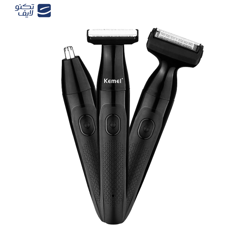 ماشین اصلاح موی بدن و صورت کیمی مدل KM-114 ماشین اصلاح موی بدن و صورت کیمی مدل KM-114