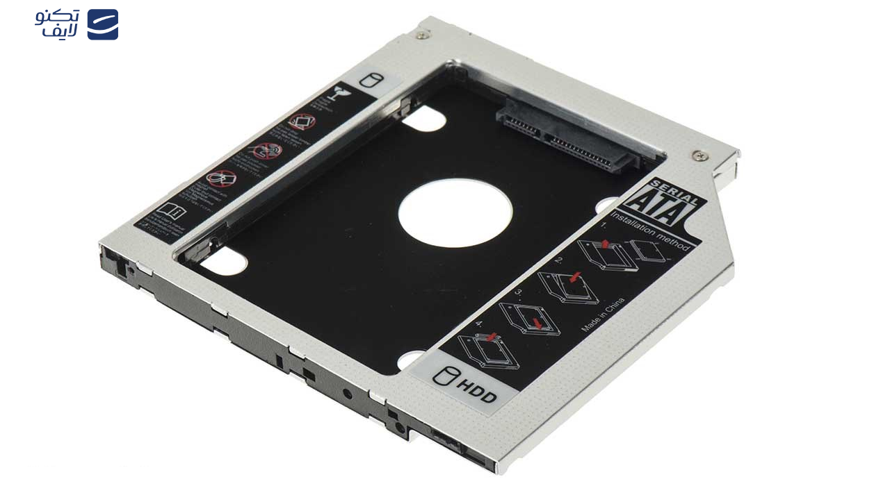 براکت هارد اینترنال مدل 9.5 hdd caddy براکت هارد اینترنال مدل 9.5 hdd caddy