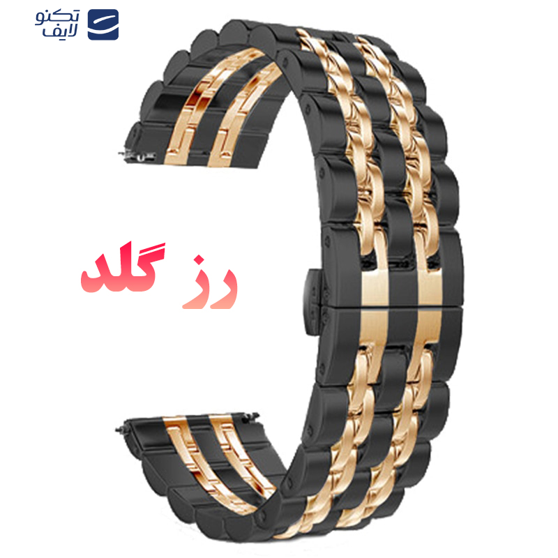 بند درمه مدل Pirana مناسب برای ساعت هوشمند گارمین Vivoactive 4/ fenix Chronos بند درمه مدل Pirana مناسب برای ساعت هوشمند گارمین Vivoactive 4/ fenix Chronos