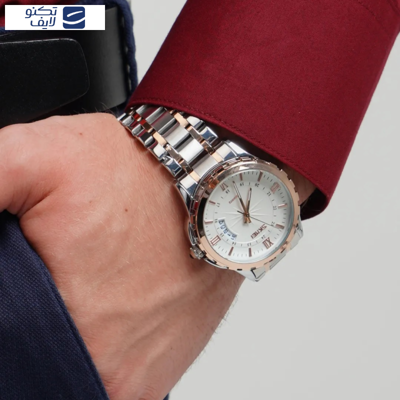 ساعت مچی عقربهای مردانه اسکمی مدل 9069TRG ساعت مچی عقربهای مردانه اسکمی مدل 9069TRG