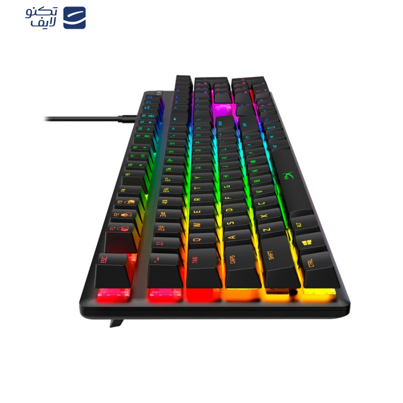 کیبورد مخصوص بازی هایپرایکس مدل HyperX Alloy Origins Full Size کیبورد مخصوص بازی هایپرایکس مدل HyperX Alloy Origins Full Size