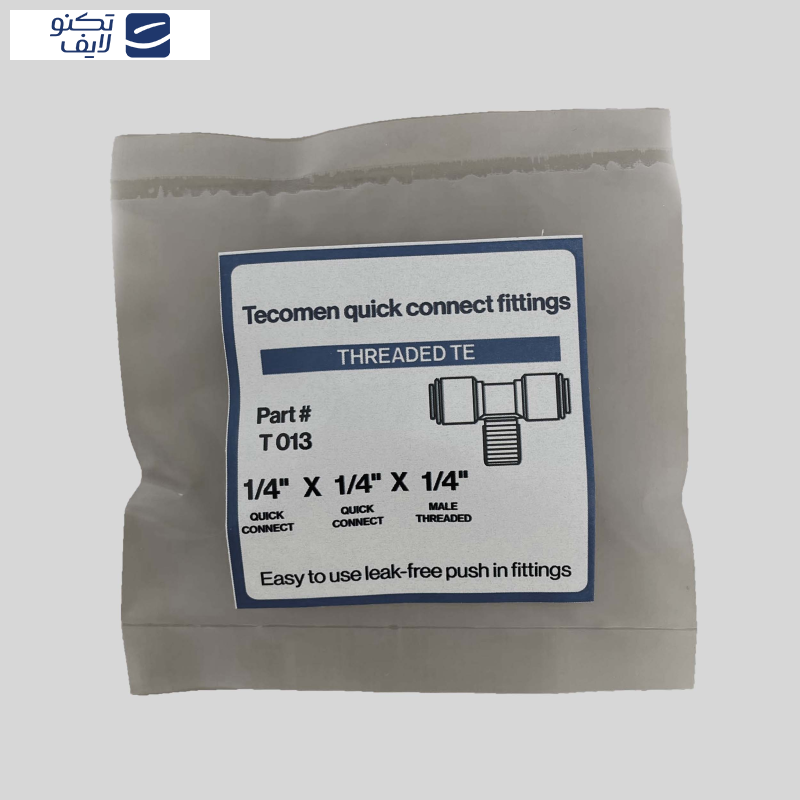 سه راهی فیتینگی تصفیه آب تکومن مدل رزوه بغل سه راهی فیتینگی تصفیه آب تکومن مدل رزوه بغل