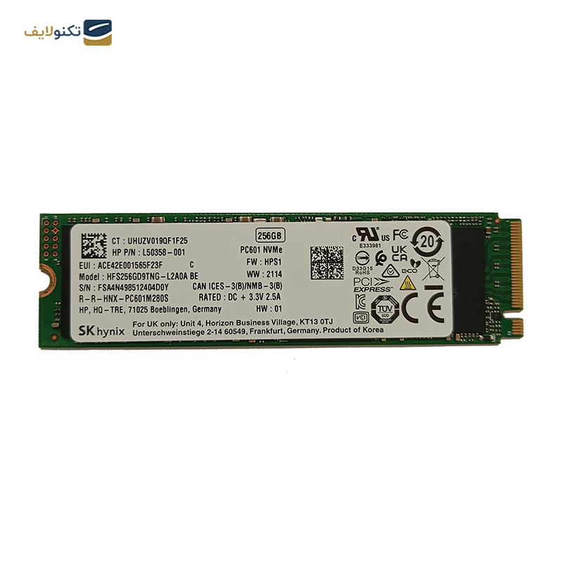 gallery-هارد اس اس دی اینترنال اس کی هاینیکس مدل PC801 NVMe Gen4x4 ظرفیت 512 گیگابایت copy.png gallery-هارد اس اس دی اینترنال اس کی هاینیکس مدل PC801 NVMe Gen4x4 ظرفیت 512 گیگابایت copy.png