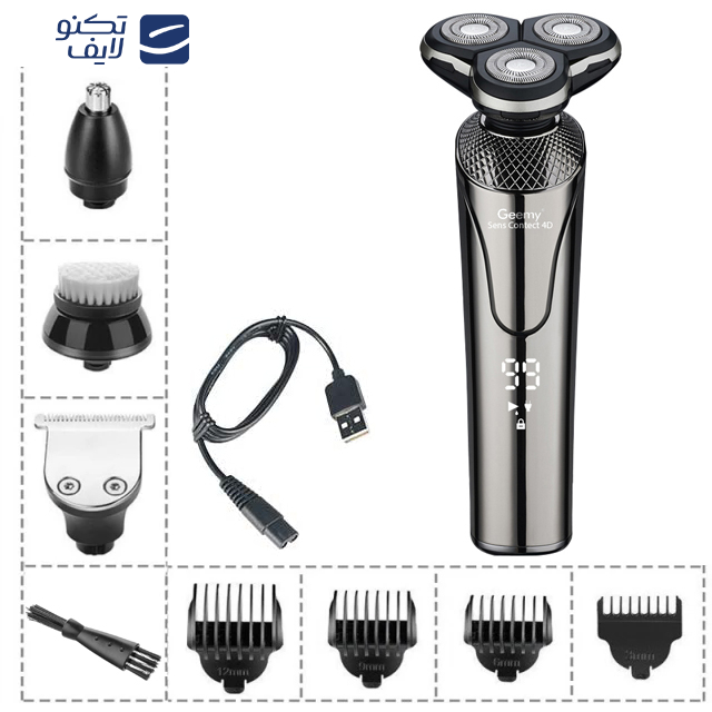 ست ماشین اصلاح موی صورت و بدن جیمی مدل GM-7761 ست ماشین اصلاح موی صورت و بدن جیمی مدل GM-7761