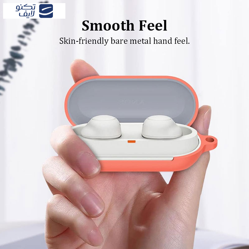 کاور مسیر مدل Silicone مناسب برای کیس هدفون بی سیم سونی WF-C500 به همراه گیره کاور مسیر مدل Silicone مناسب برای کیس هدفون بی سیم سونی WF-C500 به همراه گیره