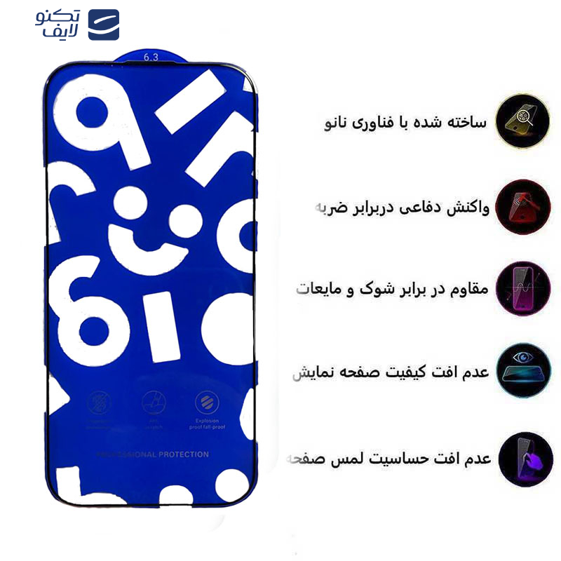 محافظ صفحه نمایش اپیکوی مدل OGBRO مناسب برای گوشی موبایل اپل iPhone 16 Pro Max محافظ صفحه نمایش اپیکوی مدل OGBRO مناسب برای گوشی موبایل اپل iPhone 16 Pro Max