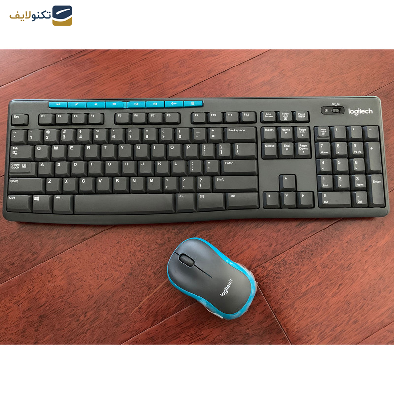 کیبورد و ماوس بی سیم لاجیتک مدل MK275 کیبورد و ماوس بی سیم لاجیتک مدل MK275