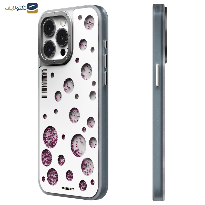 کاور یانگ کیت مدل Polka Dots Quicksand Magsafe مناسب برای گوشی موبایل اپل iphone 15promax کاور یانگ کیت مدل Polka Dots Quicksand Magsafe مناسب برای گوشی موبایل اپل iphone 15promax