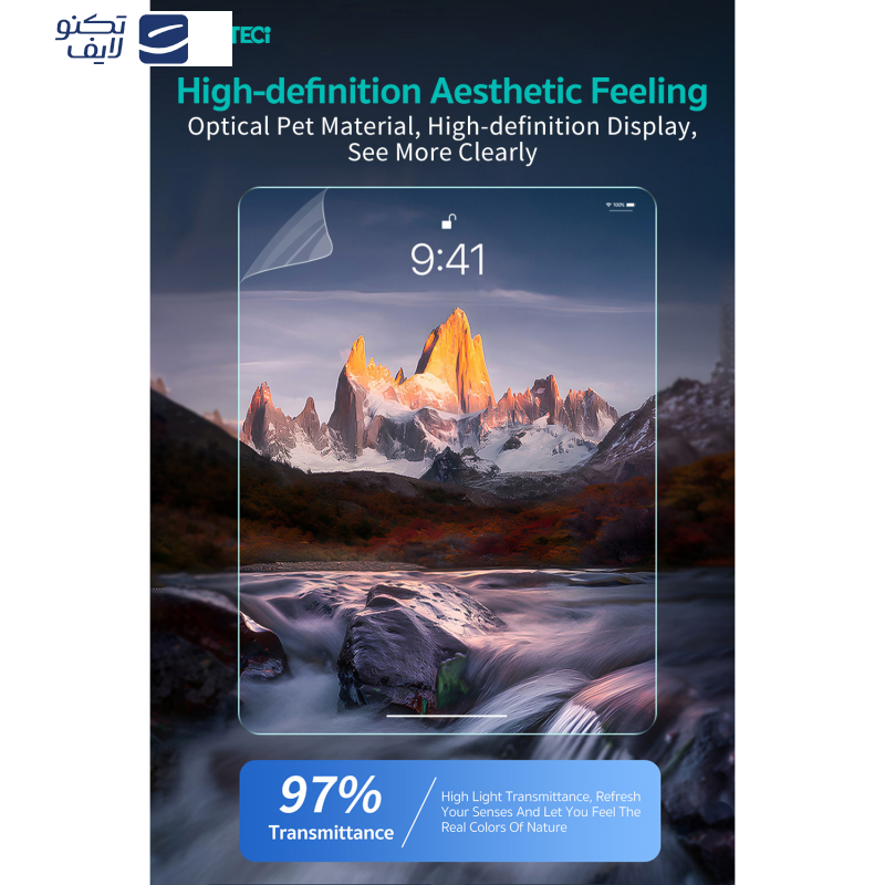 محافظ صفحه نمایش کوتتسی مدل 65018 مناسب برای تبلت اپل 10.9 اینچ iPad 10 (2022) محافظ صفحه نمایش کوتتسی مدل 65018 مناسب برای تبلت اپل 10.9 اینچ iPad 10 (2022)