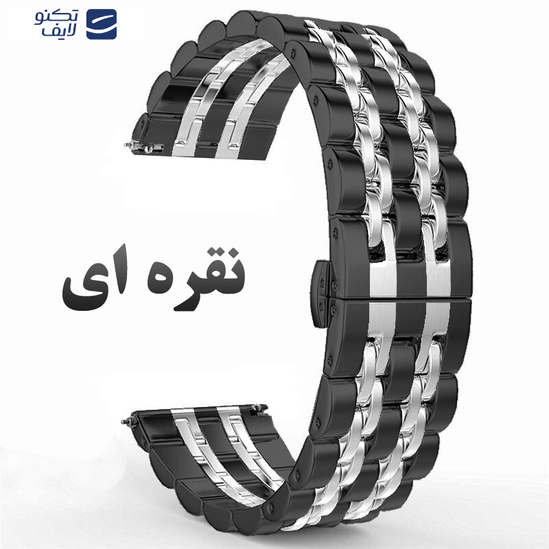 بند درمه مدل Pirana مناسب برای ساعت هوشمند گارمین Vivoactive 4/ fenix Chronos بند درمه مدل Pirana مناسب برای ساعت هوشمند گارمین Vivoactive 4/ fenix Chronos