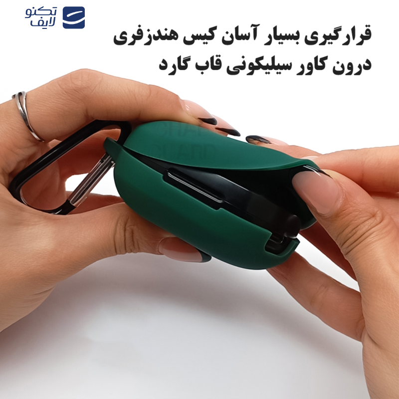 کاور قاب گارد مدل SILIAIR20 مناسب برای کیس هدفون بی سیم انکر Soundcore Life P2i کاور قاب گارد مدل SILIAIR20 مناسب برای کیس هدفون بی سیم انکر Soundcore Life P2i