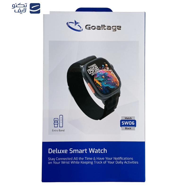 ساعت هوشمند گلتیج مدل Deluxe SW06 ساعت هوشمند گلتیج مدل Deluxe SW06
