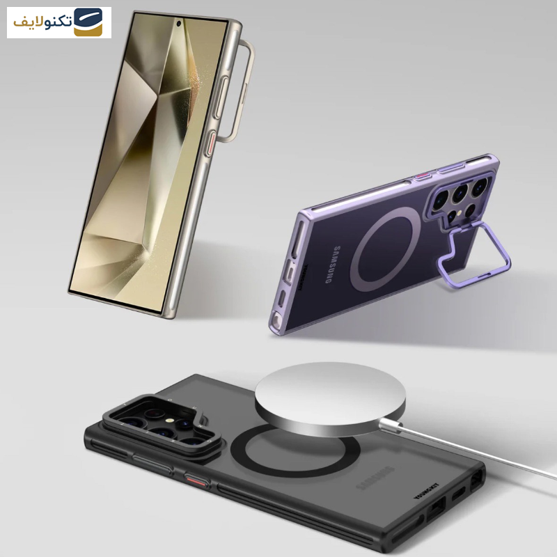 کاور یانگ کیت مدل Grade Stand کد Z02 مناسب برای گوشی موبایل سامسونگ Galaxy S24Ultra کاور یانگ کیت مدل Grade Stand کد Z02 مناسب برای گوشی موبایل سامسونگ Galaxy S24Ultra