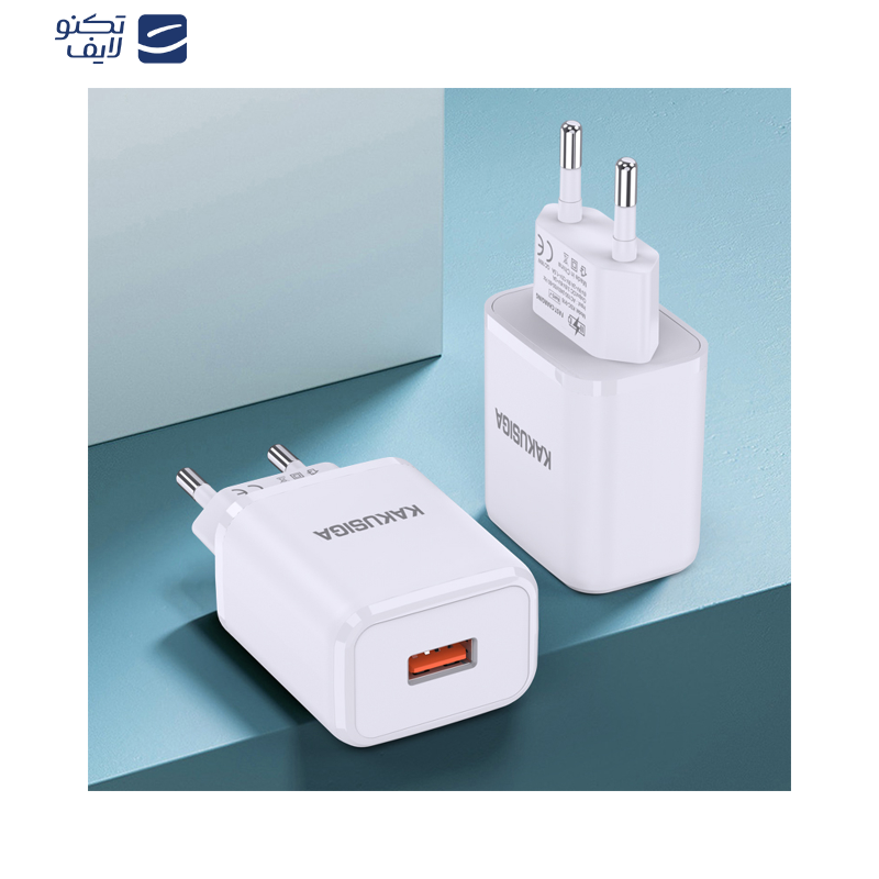 شارژر دیواری 18 وات کاکوسیگا مدل KSC-916 شارژر دیواری 18 وات کاکوسیگا مدل KSC-916