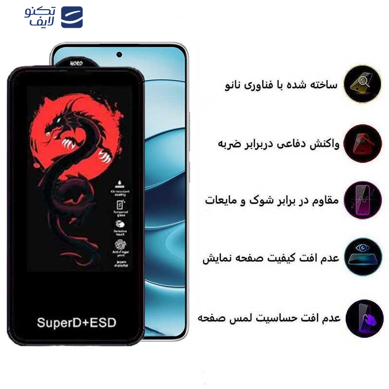 محافظ صفحه نمایش اپیکوی مدل Dragon ESD مناسب برای گوشی موبایل شیائومی Redmi Note 14 / Note 14 Pro محافظ صفحه نمایش اپیکوی مدل Dragon ESD مناسب برای گوشی موبایل شیائومی Redmi Note 14 / Note 14 Pro