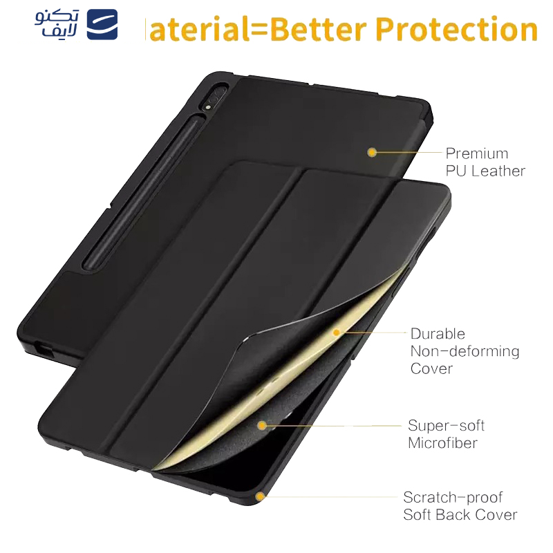 کیف کلاسوری اپیکوی مدل Xundd Leather مناسب برای تبلت سامسونگ Galaxy Tab S7 FE کیف کلاسوری اپیکوی مدل Xundd Leather مناسب برای تبلت سامسونگ Galaxy Tab S7 FE