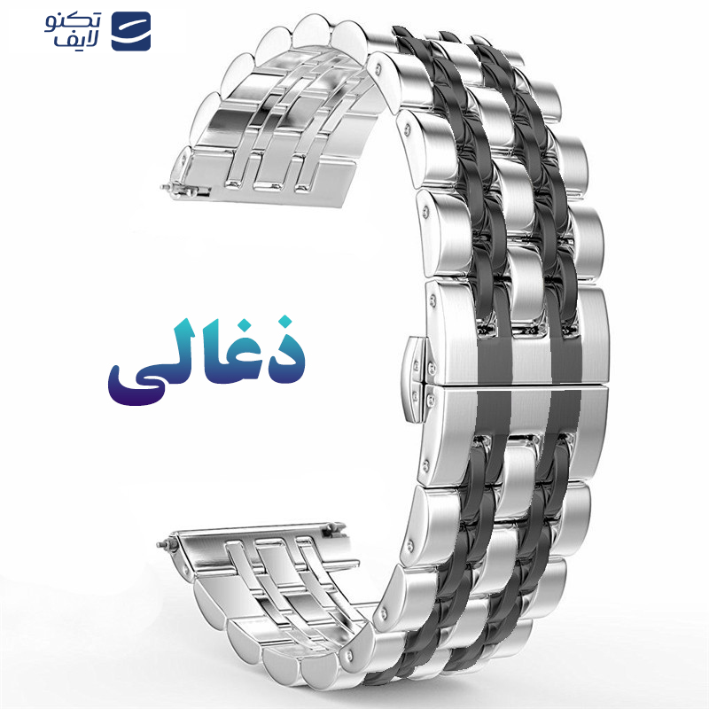 بند درمه مدل Pirana مناسب برای ساعت هوشمند گارمین Vivoactive 4/ fenix Chronos بند درمه مدل Pirana مناسب برای ساعت هوشمند گارمین Vivoactive 4/ fenix Chronos