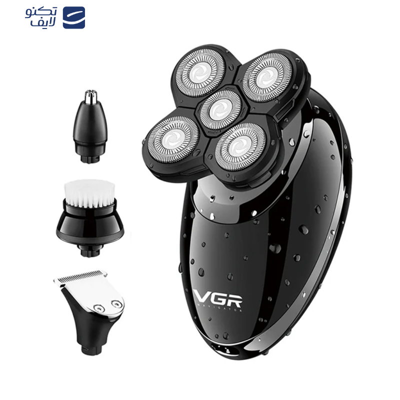 ماشین اصلاح موی صورت وی جی ار مدل V-302 ماشین اصلاح موی صورت وی جی ار مدل V-302