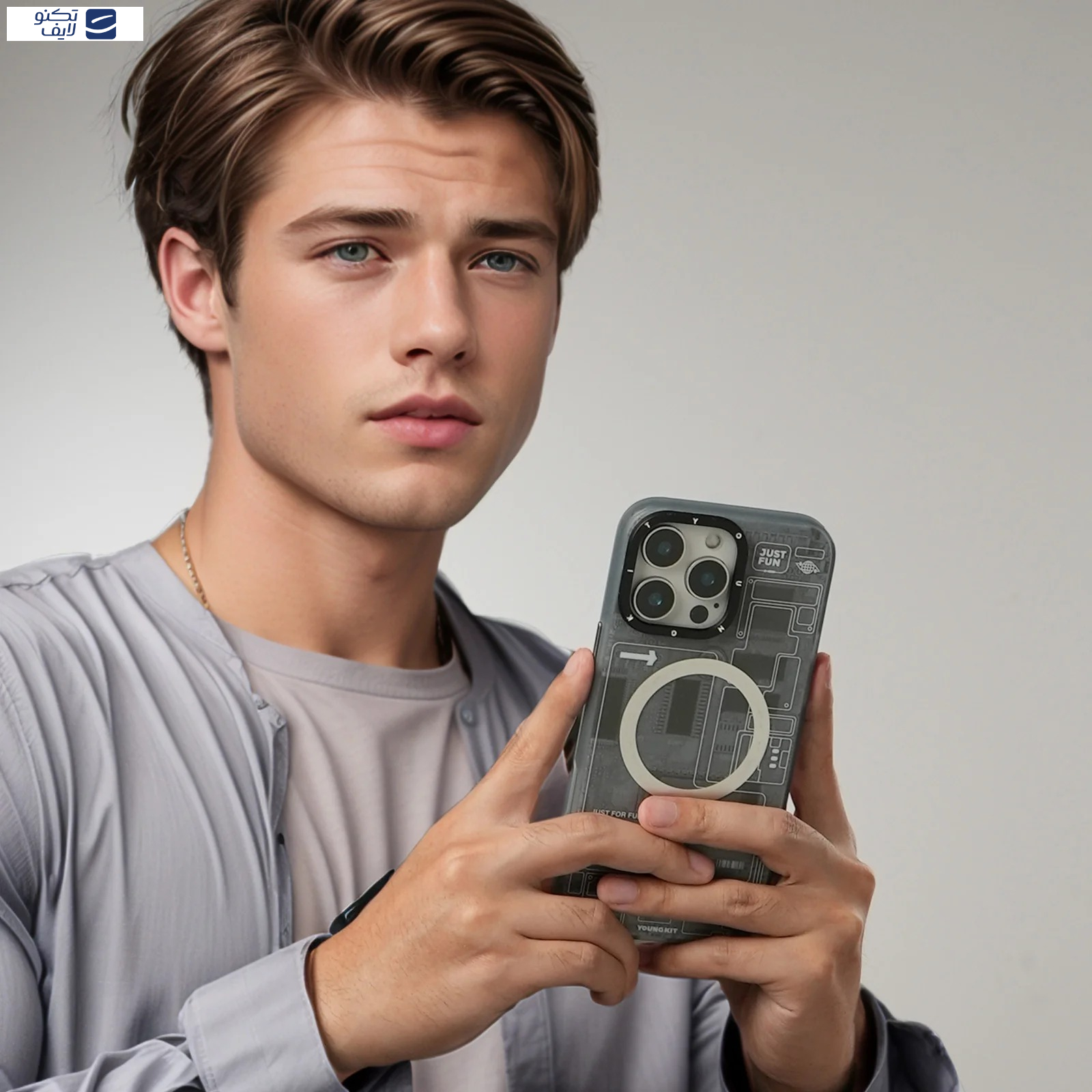 کاور یانگ کیت مدل Technology Magnetic 020 مناسب برای گوشی موبایل اپل iPhone 16 Pro کاور یانگ کیت مدل Technology Magnetic 020 مناسب برای گوشی موبایل اپل iPhone 16 Pro