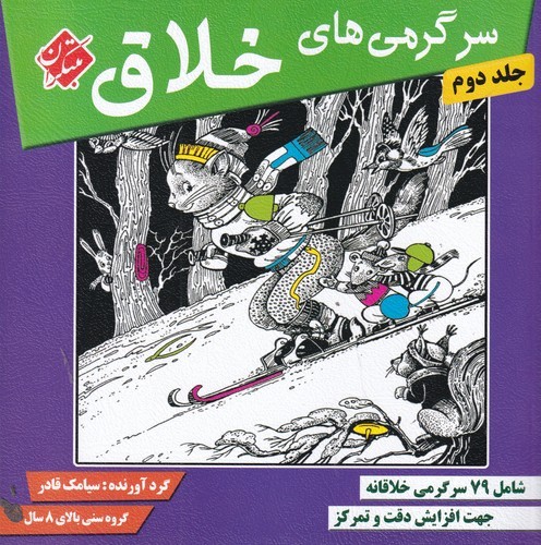 کتاب سرگرمی های خلاق 2 شامل 79 سرگرمی خلاقانه نشر مبتکران- میچکا
