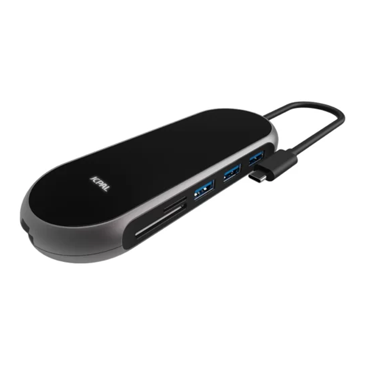 هاب تایپ سی جی سی پال 9 پورت مدل Onyx USB-C 9-Port Hub JCP6254 هاب تایپ سی جی سی پال 9 پورت مدل Onyx USB-C 9-Port Hub JCP6254