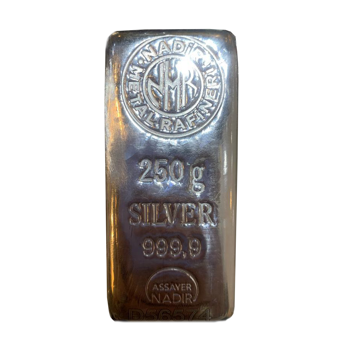 شمش نقره 250 گرمی نادیر