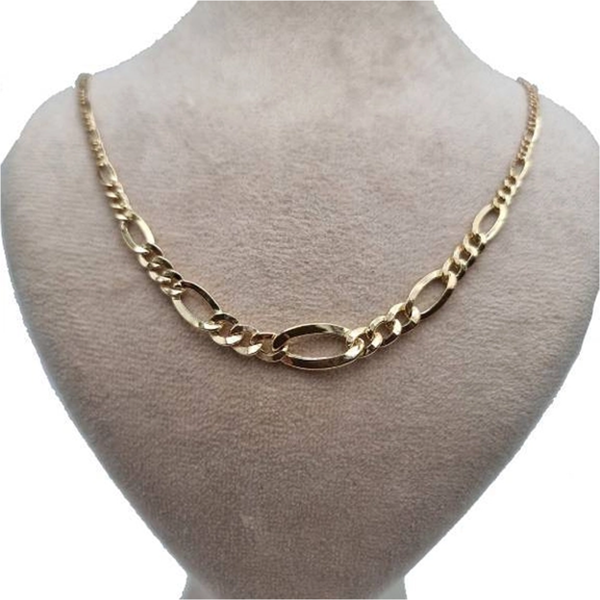 گردنبند طلا زنانه اپال گلد مدل زنجیر فیگارو کونیک کد sh0271 گردنبند طلا زنانه اپال گلد مدل زنجیر فیگارو کونیک کد sh0271