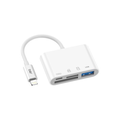 هاب 4 پورت USB 3.0 جی بی کیو مدل LA-40 هاب 4 پورت USB 3.0 جی بی کیو مدل LA-40