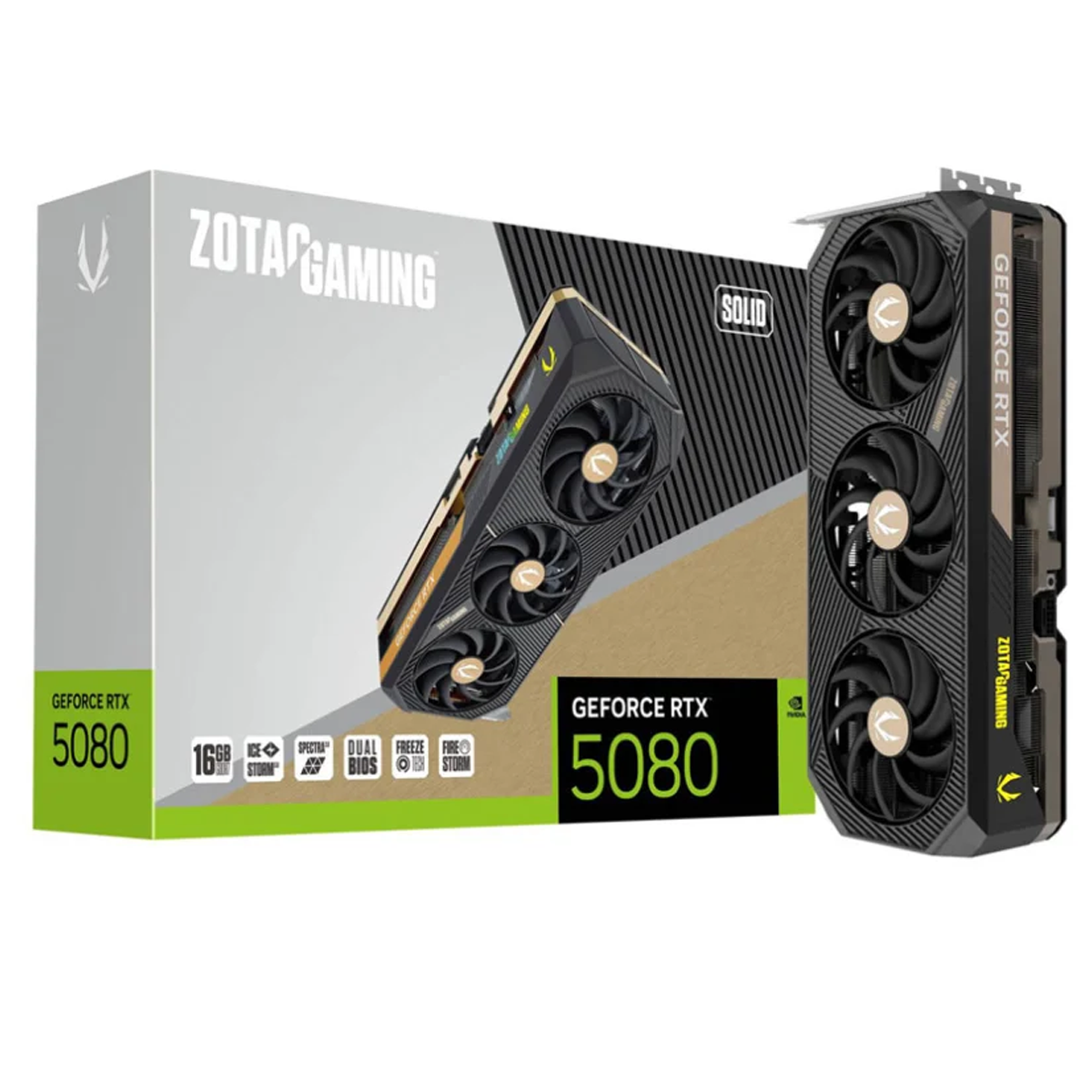 کارت گرافیک زوتک مدل GAMING GeForce RTX 5080 SOLID 16GB کارت گرافیک زوتک مدل GAMING GeForce RTX 5080 SOLID 16GB
