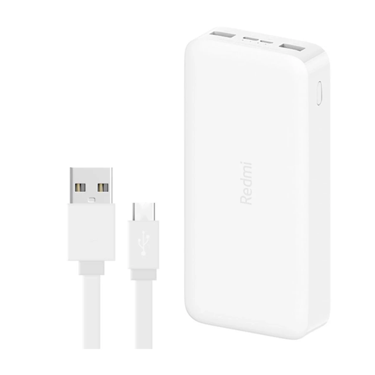 پاوربانک شیائومی مدل Redmi PB200LZM ظرفیت 20000 میلی آمپرساعت به همراه کابل تبدیل Type-C